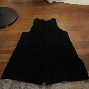 Black Sleeveless Jumpsuit